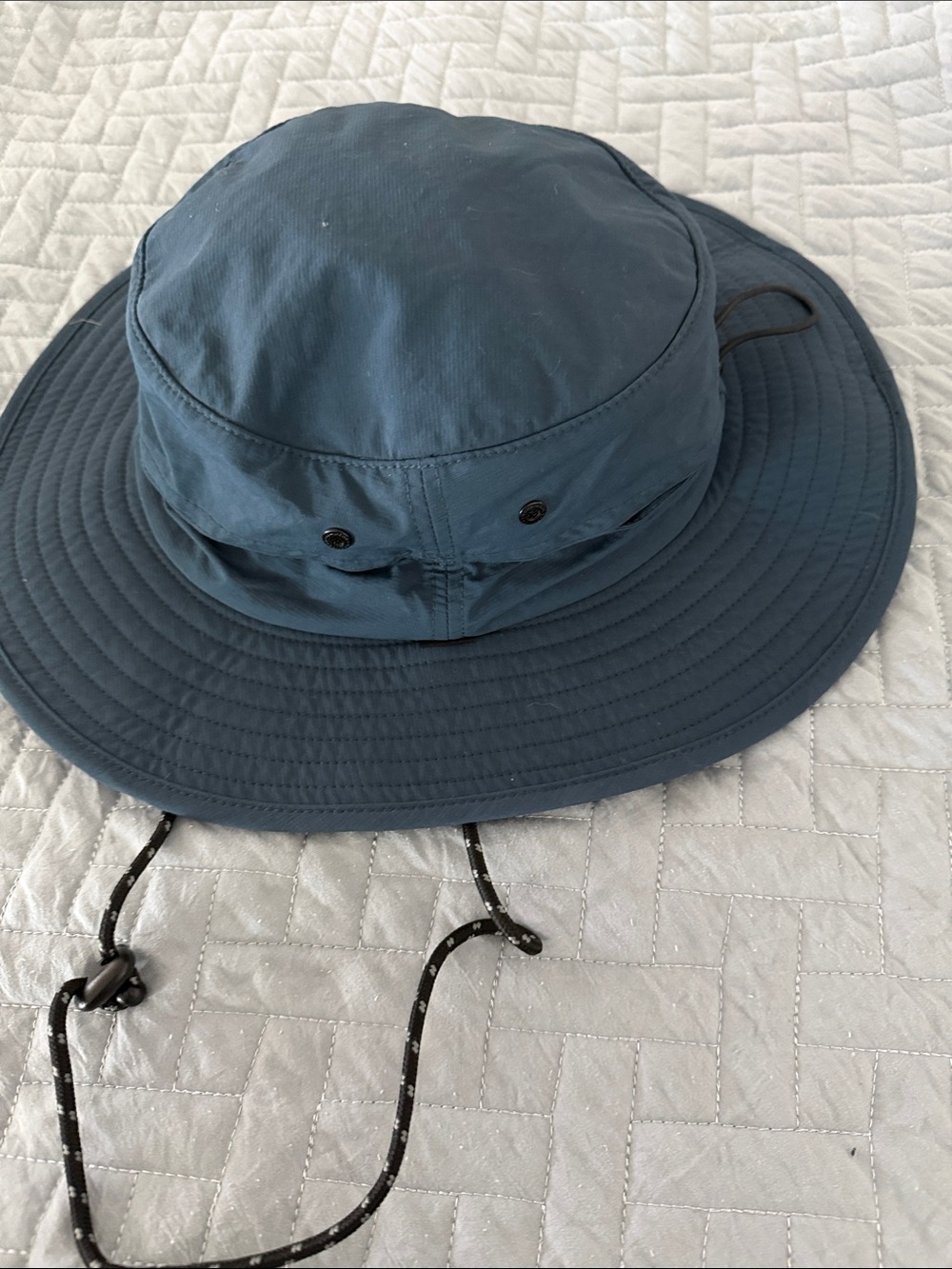 Men's Wide-Brim Outdoor Boonie Hat - Navy